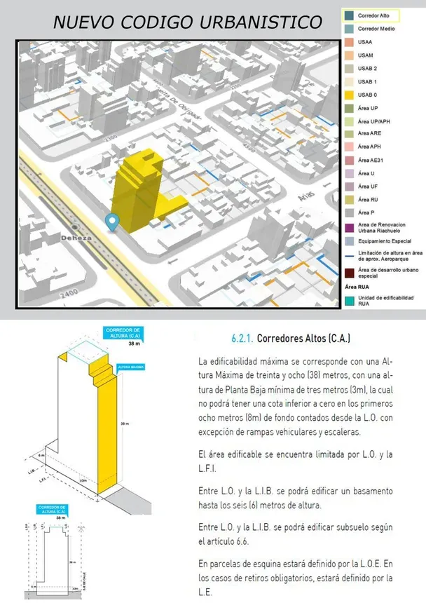VENTA LOTE DOBLE FRENTE EXCELENTE UBICACION NUÑEZ