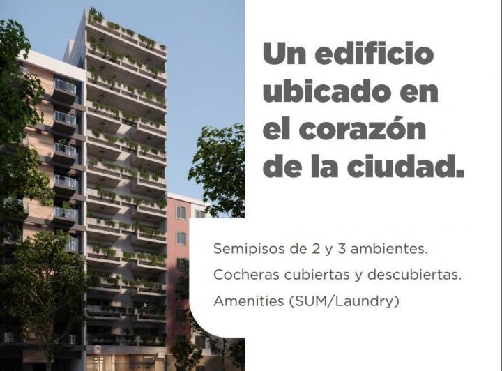 En Venta Semipiso de 2 Ambientes Zona Plaza Mitre