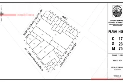 Imagen 1 de Lote en Venta en Palermo . Planos Aprobados 
