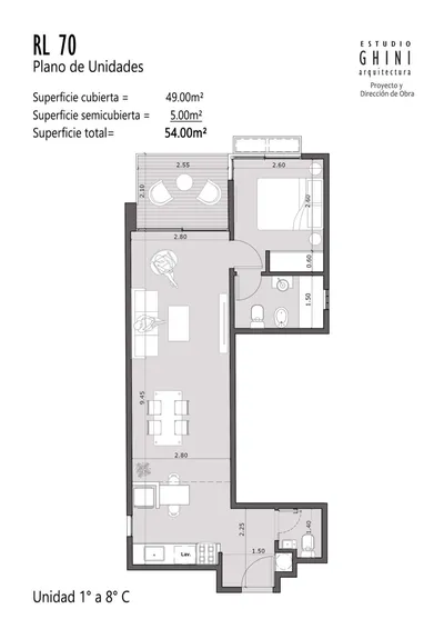 Imagen 2 de VENTA 2 AMB - VILLA LURO - 54 M2 - SUITE - TOILETE