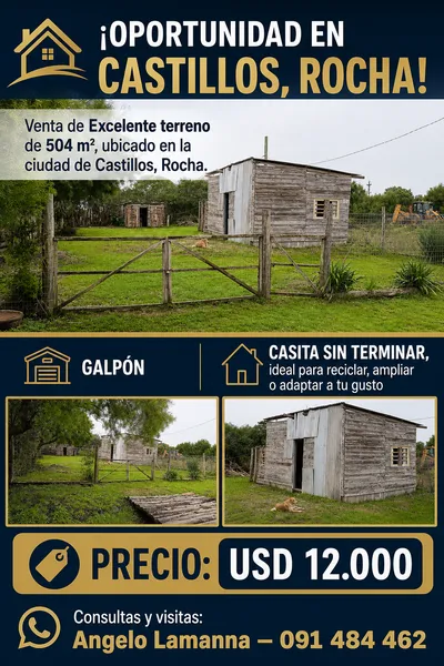 Imagen 2 de Terreno en CASTILLSO con Casita