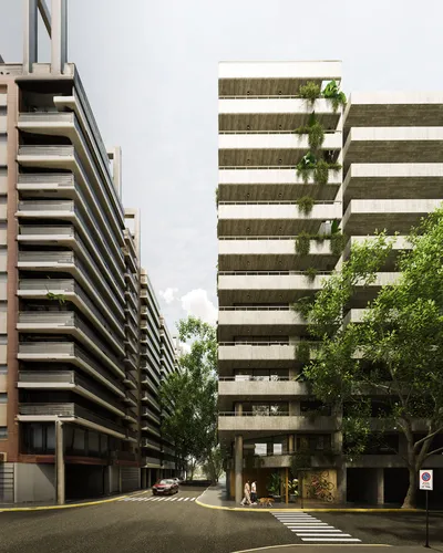 Imagen 2 de Edificio Quebracho - Brown 2108 - Semi Pisos 1 dormitorio